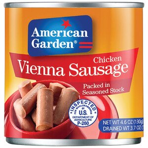 American Garden Chicken Vienna Sausage 130G