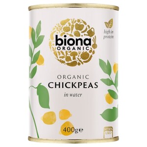 Biona Organic Chickpeas In Water 400G