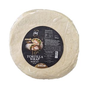 Prime Chef Tortilla Wraps 25Cm 10Pcs 650G