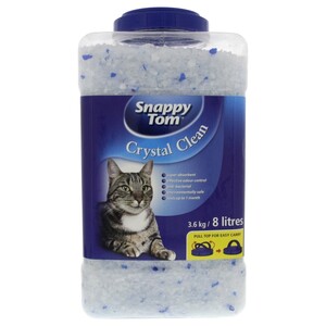 Snappy Tom Cat Litter Crystal Clean 3.6Kg