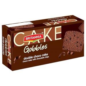Britannia Gobbles Double Chocolate Cake 300G