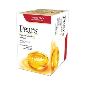 Pears Soap Pure & Gentle 125 Gr 4 Pcs