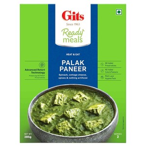 Gits Alu Paneer Palak 285G