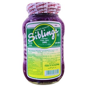 Siblings Sweet Yam Jam Ube 340G