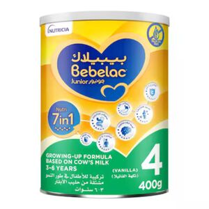Bebelac Nutri 7In1 Growing-Up Formula Milk Stage 4 From 3 To 6 Years 400 Gr