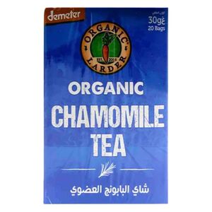 Organic Larder Organic Chamomile Tea 20 Pcs 30 Gr