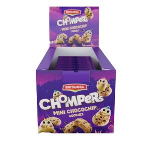 Britannia Chompers Chocochip Cookies 28 Gr X 8 Pcs Price Offer