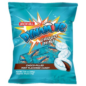 Jack'njill Dynamite Candy Choco-Filled Mint 200G