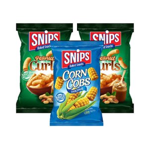 Snips Chips Extruded Assorted 220G X3