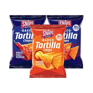 Snips Chips Tortilla Assorted 230G X3