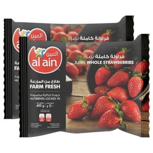 Al Ain Frozen Strawberry 400G X2