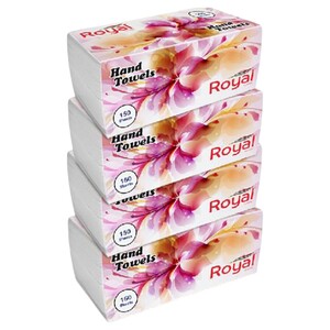 Royal Interfold Hand Towels 150 Sheets X4