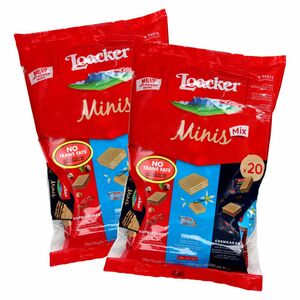 Loacker Waffer Minis Assorted 200 Gr 2 Pcs Price Offer
