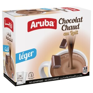 Aruba Hot Chocolate Milk Light 10G X24