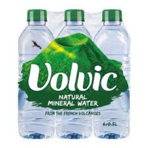 Volvic Natural Mineral Water 500 Ml 6 Pcs