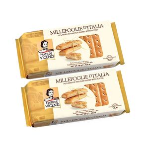 Matilde Vicenzi Puff Pastry Stick With Butter 125 Gr 2 Pcs