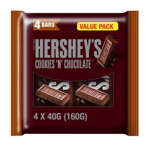 Hershey's Cookies 'N' Chocolate Flavour Chocolate 40 Gr 4 Pcs
