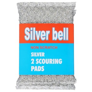 Silver Bell Silver Scouring Pads 2 Pieces