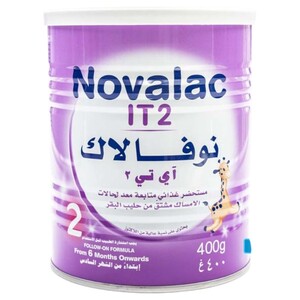 Novalac Infant Formula Milk It 2 From 6 Months 400G