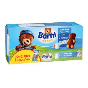 Barni Cake With Milk 30 Gr 10 + 2 Free