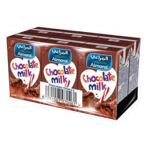 Almarai Uht Nijoom Chocolate Milk 150 Ml X6
