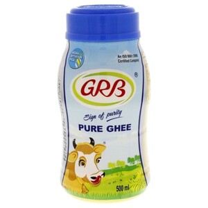 Grb Pure Cow Ghee Bottle 500Ml