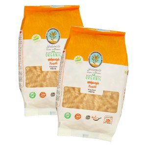 Saba Sanabel Organic Pasta Fusilli 2X400