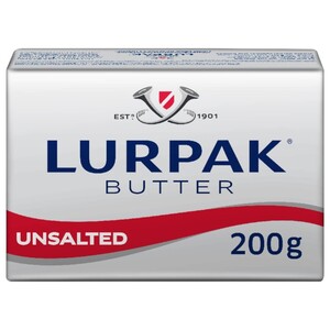 Lurpack Butter Unsalted 200G