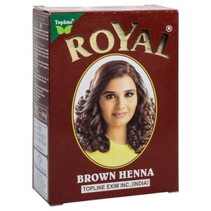 Royal Henna Hair Color Brown 60G