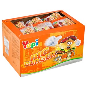 Yupi Gummy Candy Big Burger 32G X24