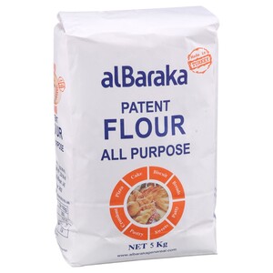 Al Baraka All Purpose Patent Flour 5Kg