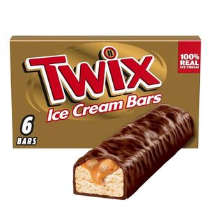 Twix Ice Cream Bar 34.2 Gr 6 Pcs
