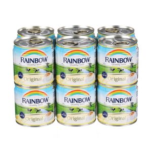 Rainbow Evaporated Milk 170 Gr 12 Pcs