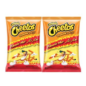 Cheetos Crunchy Flaming Hot 190 Gr 2 Pcs Price Offer