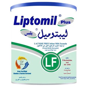Liptomil Plus Baby Milk Powder Lactose Free 400G