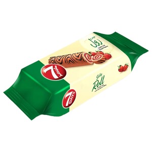 7 Days Swiss Roll Vanilla Strawberry 200G