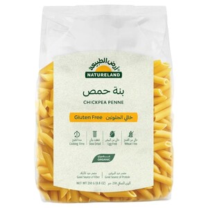 Natureland Chickpea Penne Pasta Gluten Free 250G