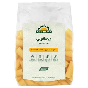 Natureland Rigatoni Pasta Gluten Free 250G