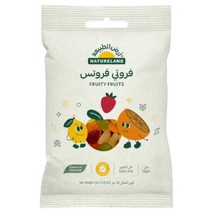 Natureland Fruity Fruits Organic 50G