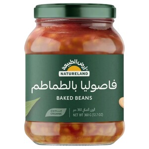 Natureland Baked Beans Organic 360G