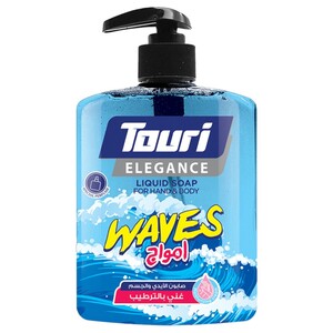 Touri Liquid Soap For Hand And Body Waves 500Ml
