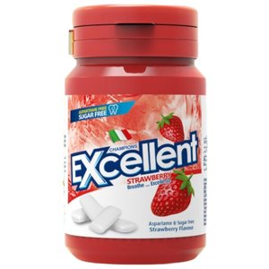 Excellent Gum Strawberry Jar 57G