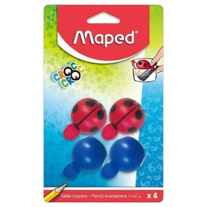 Maped Croc Croc Sharpeners 4 Pieces