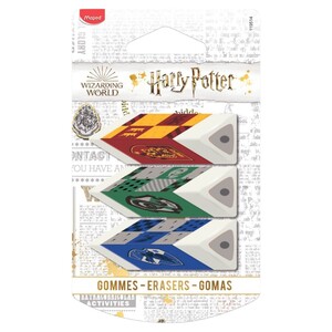 Maped Eraser Harry Potter 3 Pieces