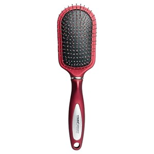 Titania Wire Massage Brush 11 Rows Red