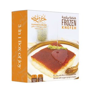 Ghramti & Kablawi Frozen Kunafa With Sugar Syrup & Kaak 250G