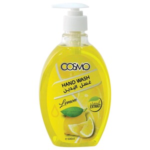 Cosmo Hand Wash Lemon 500Ml