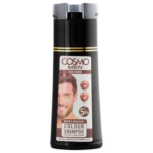 Cosmo Beard Color Shampoo Dark Brown 180Ml