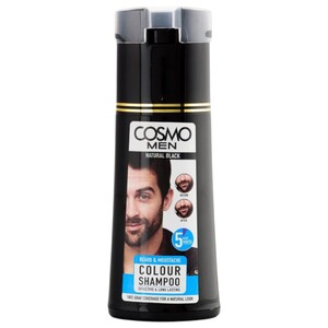 Cosmo Beard Color Shampoo Natural Black 180Ml
