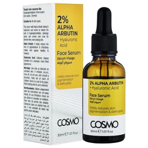 Cosmo Face Serum 2% Alpha Arbutin + Hyaluronic Acid 30Ml
